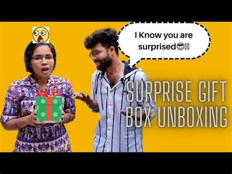 Surprise Gift box Unboxing 😍 - YouTube