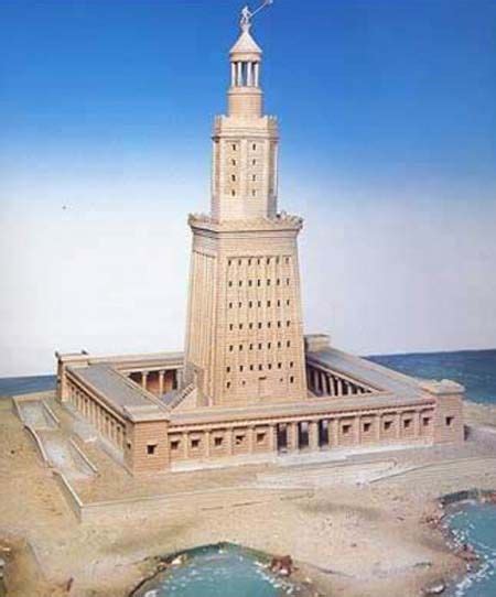 Lighthouse of Alexandria - 7 Wonders of the World - Crystalinks | Farol ...