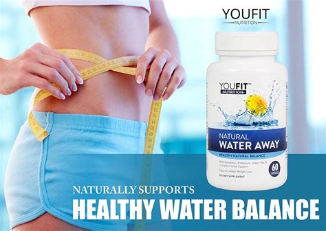 Water Away Pills - Natural Diuretic Herbal Supplement for Water ...