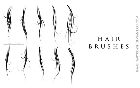 Hair | Brushes For Adobe Photoshop | 123Freebrushes