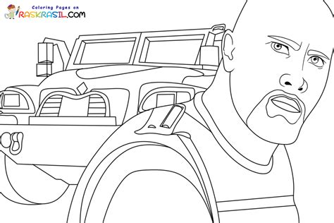 Coloriage Fast And Furious A Imprimer