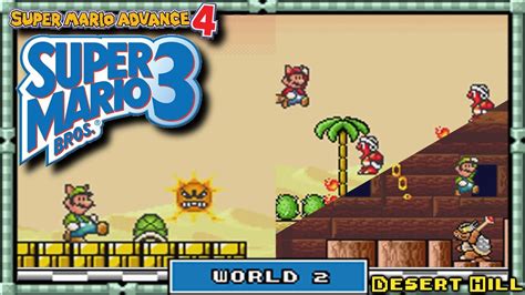 Super Mario Advance 4 - Super Mario Bros. 3 - GBA DOWNLOAD