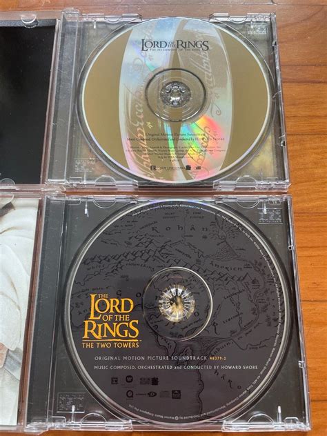 Lord of The Rings Movie Soundtrack CD, Hobbies & Toys, Music & Media ...