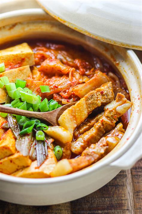 Pork Belly Kimchi Stew – Spice the Plate