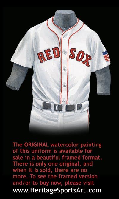 Boston Red Sox Uniform and Team History | Heritage Uniforms and Jerseys and Stadiums - NFL, MLB ...