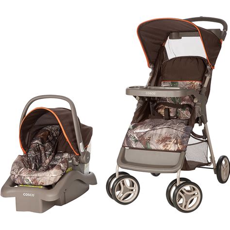 Cosco Lift & Stroll Travel System Baby Infant Toddler Stroller Car Seat ...