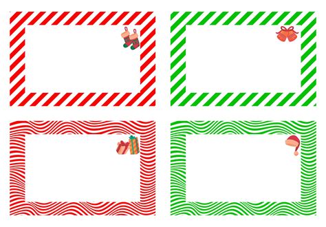 Free Printable Christmas Name Tags