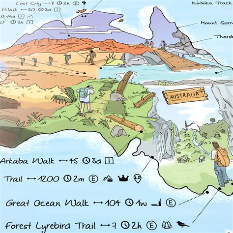 Hiking Map - Awesome Maps - Touch of Modern