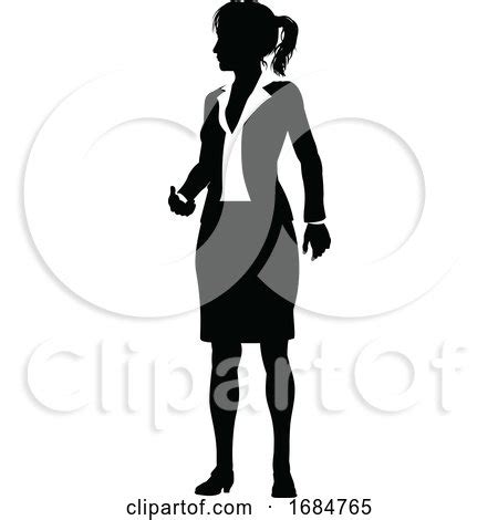 Silhouette Business Person by AtStockIllustration #1684765