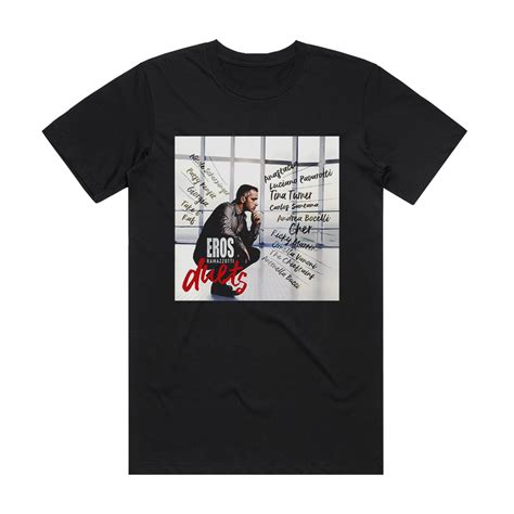 Eros Ramazzotti Duets Album Cover T-Shirt Black – ALBUM COVER T-SHIRTS