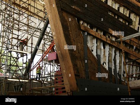 Cutty Sark Restoration Stock Photo - Alamy