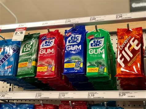 Tic Tac Gum Multipacks Only $1.34 at Target (Just 45¢ Per Pack)