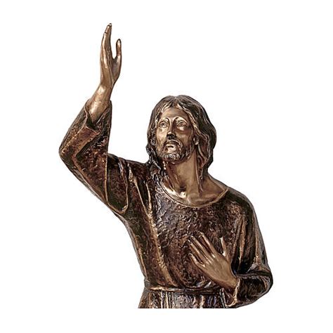 Jesus in the Garden Bronze Statue 115 cm for OUTDOORS | online sales on HOLYART.com