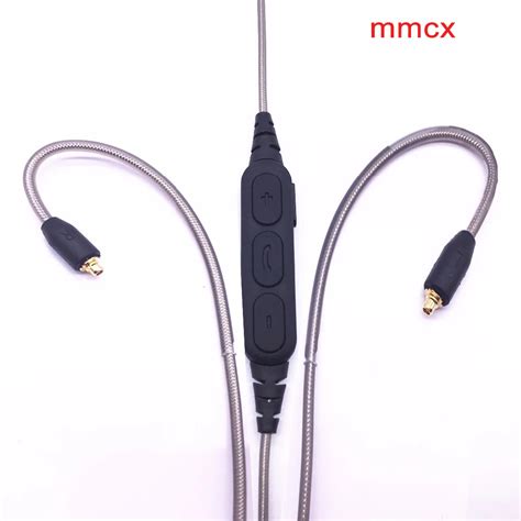 New MMCX Cable for Shure SE215 315 535 846 UE900 Earphone Tinned copper ...