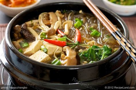 Korean Hot Pot Recipe | RecipeLand