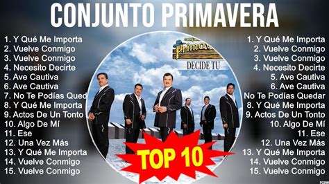 Conjunto Primavera 2023 MIX ~ Top 10 Best Songs ~ Greatest Hits ~ Full Album - YouTube