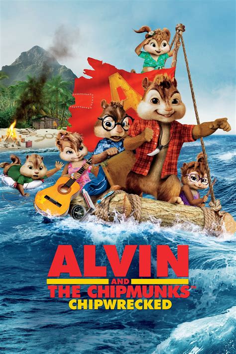 Alvin and the Chipmunks: Chipwrecked (2011) - Posters — The Movie Database (TMDB)