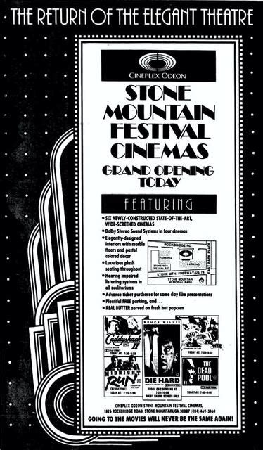 NCG Stone Mountain in Stone Mountain, GA - Cinema Treasures