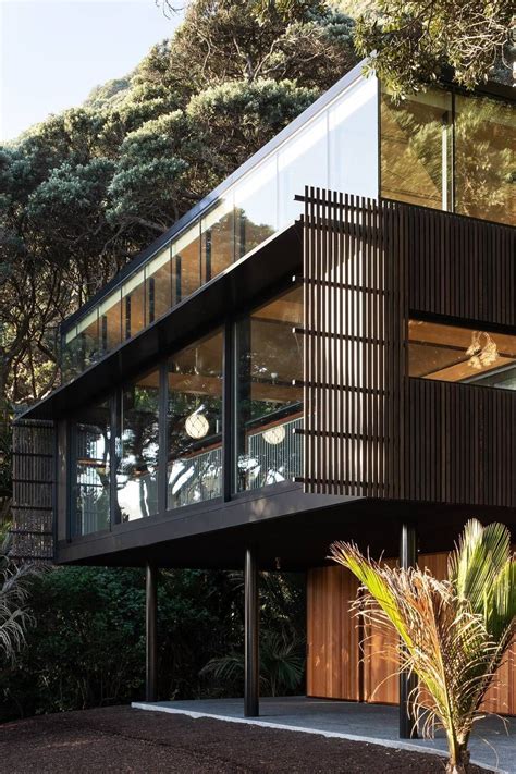 #fashion inspired by architecture #House #Kawakawa #Piha in 2020 | House architecture design ...