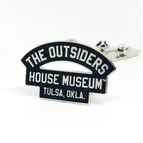 The Outsiders House Museum Arch Logo Pin | The Outsiders House Museum