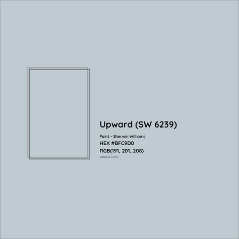 Sherwin Williams Upward (SW 6239) Paint color codes, similar paints and colors - colorxs.com