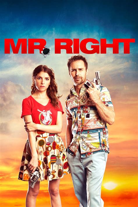 Mr. Right (2016) - Posters — The Movie Database (TMDB)