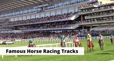 10 Most Famous Horse Racing Tracks in the World