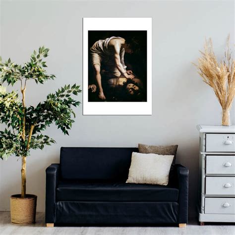 Caravaggio - David and Goliath by Caravaggio — Spiffing Prints