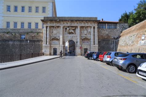 Land Gate of Zadar, Chroatia Editorial Image - Image of arch, historic ...