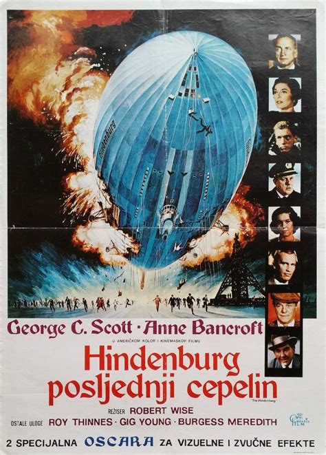 1975 Hindenburg Movie Poster Original Vintage Poster - Etsy Denmark | Hindenburg, Movie posters ...