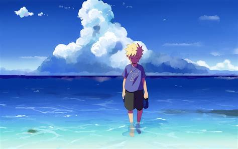 HD wallpaper: anime, blue, boy, dark, hair, kid, mar, naruto, oceano, shippuden | Wallpaper Flare