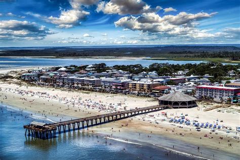 Tybee Island Pier Photograph by Mountain Dreams | Fine Art America