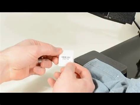 Iron On Barcode Labels | Unitherm Inc - YouTube