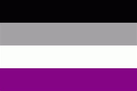 Asexual flag color codes