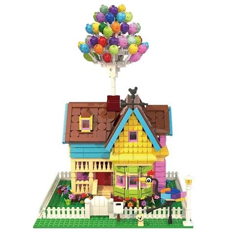 "Up" Movie Flying House With Balloons DK 3006 - My Building Blocks Shop