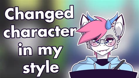 3 Changed characters in my style | Speedpaint - YouTube