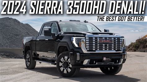 NEW 2024 Sierra 3500HD Denali | Brand New Interior! - YouTube