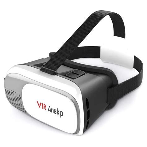 Anskp 3D VR Virtual Reality Headset Glasses 3D Movies Video Games, for iPhone X / 8 /7/ 6 Plus ...