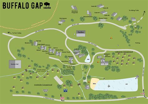 Property Map | Buffalo Gap Retreat