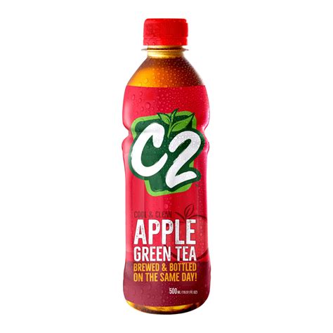 C2 Green Tea Apple 500 ml - Mico's Store