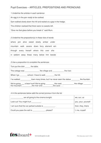 Year 1 Spag Worksheets - Printable Worksheet