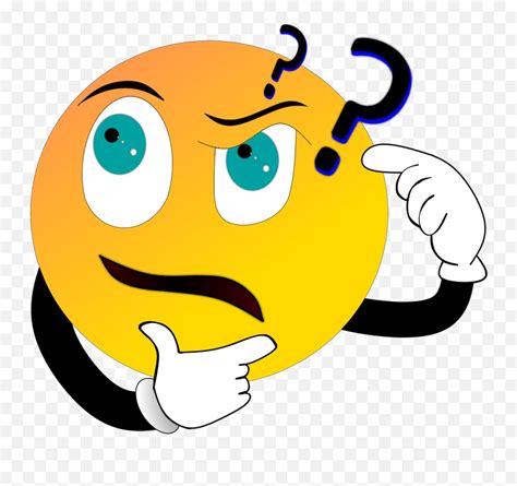 Tag Question Cartoon Smiley - Confused Face Png Download Transparent ...