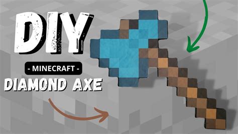 How to Make A Minecraft Diamond Axe