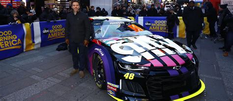 Jimmie Johnson's new Ally scheme sporting Axalta paint unveiled on No. 48 - Axalta Racing