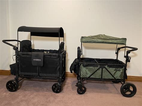 Jeep Wagon vs Wonderfold Stroller Wagons - Kid Travel