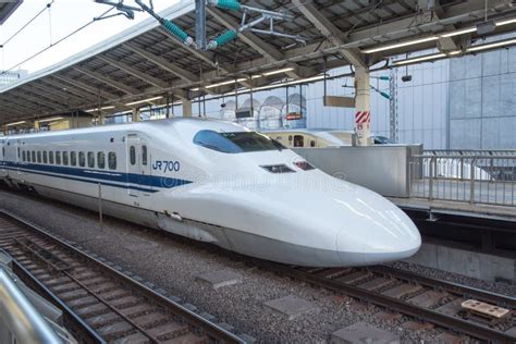 View of Shinkansen Bullet Train at Tokyo Station, Japan Editorial Image ...