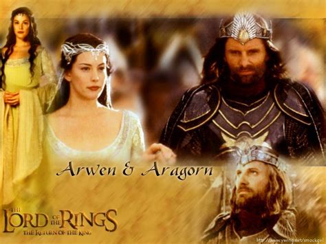 Arwen and Aragorn - Aragorn and Arwen Wallpaper (8368948) - Fanpop