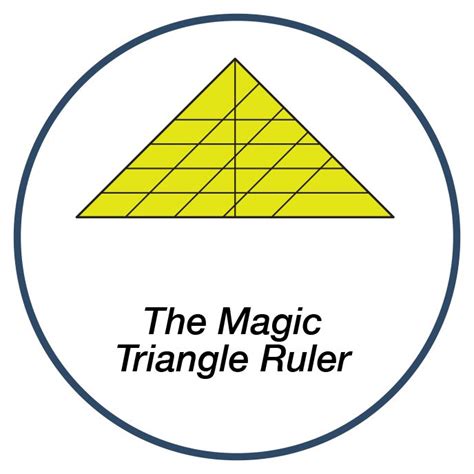 Magic Triangle Ruler