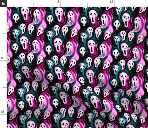 Scream Fabric | Spoonflower