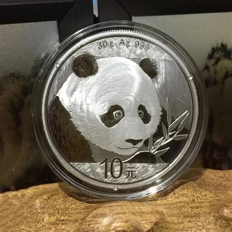 2018 Year Panda Silver Plated Coin china Panda Coin 1 oz 10 Yuan Copy ...